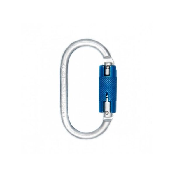 Mosquetón Acero Oval 2 Tiempos 25kN Steel Adur - Fixe