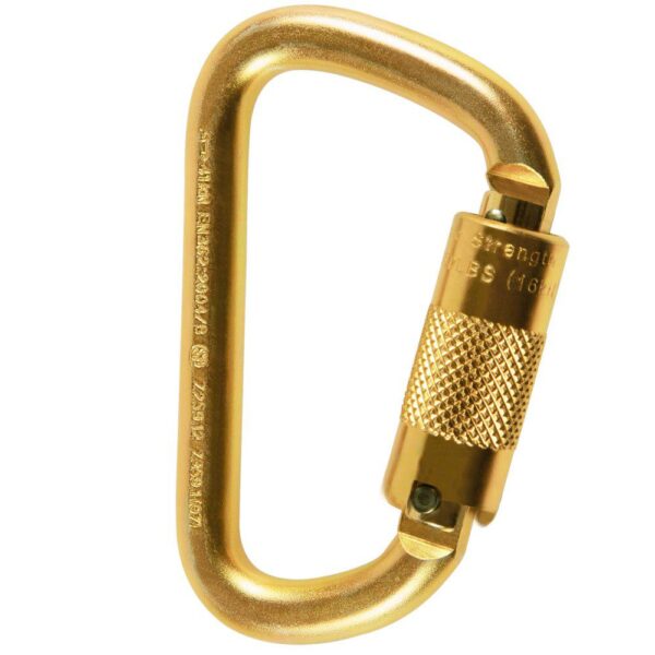 Mosquetón Steel D Tri (Seguro Automático)