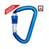 Mosquetón Aluminio Tipo D Rosca 28kN Kinetic NFPA Blue - SMC