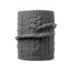 Cuello Tubular Knitted Neckwarmer Comfort Darla Grey Pewter