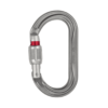 Mosquetón Aluminio Oval Rosca 25kN OK Screw Lock - Petzl