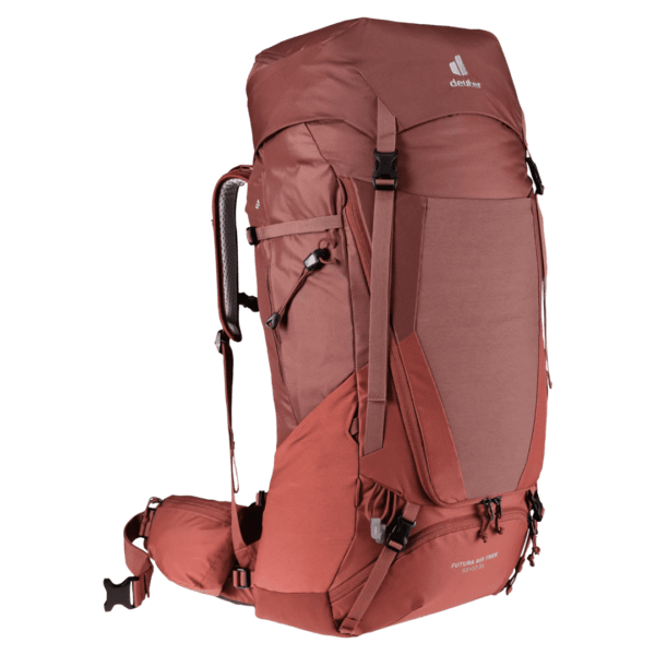 Mochila Futura Air Trek 55 + 10 SL Redwood-Lava New - Deuter