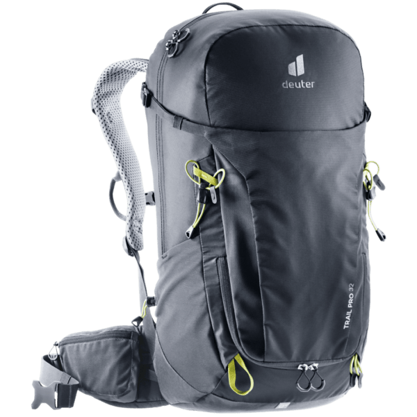 Mochila Trail Pro 32 Black-Graphite New - Deuter