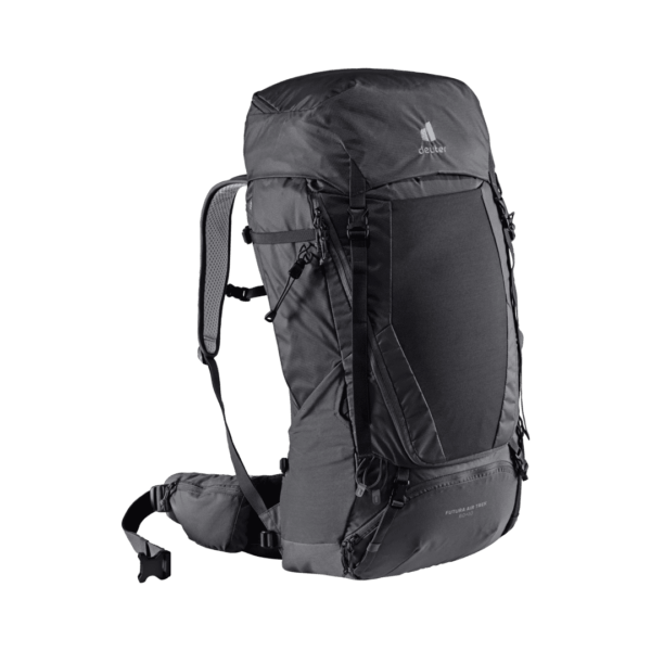 Mochila Futura Air Trek 60 + 10 Black-graphite New - Deuter
