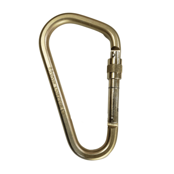 Mosquetón Acero HMS Rosca 40kN - ISC