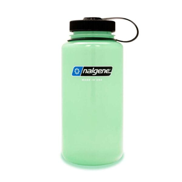 Botella Reutilizable Boca Ancha 1000ml (Sustain Glow Green) NALGENE