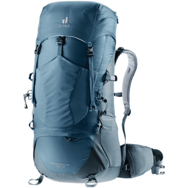 Mochila Aircontact Lite 50 + 10 artic-teal - DEUTER