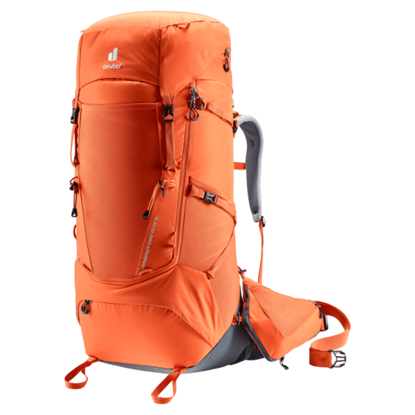 Mochila Aircontact Core 65 + 10 SL paprika-graphite - DEUTER