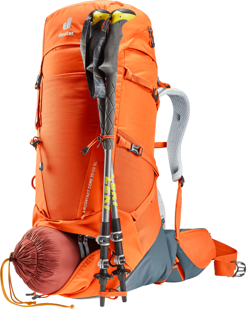 Mochila Aircontact Core 35 + 10 SL paprika-graphite - DEUTER