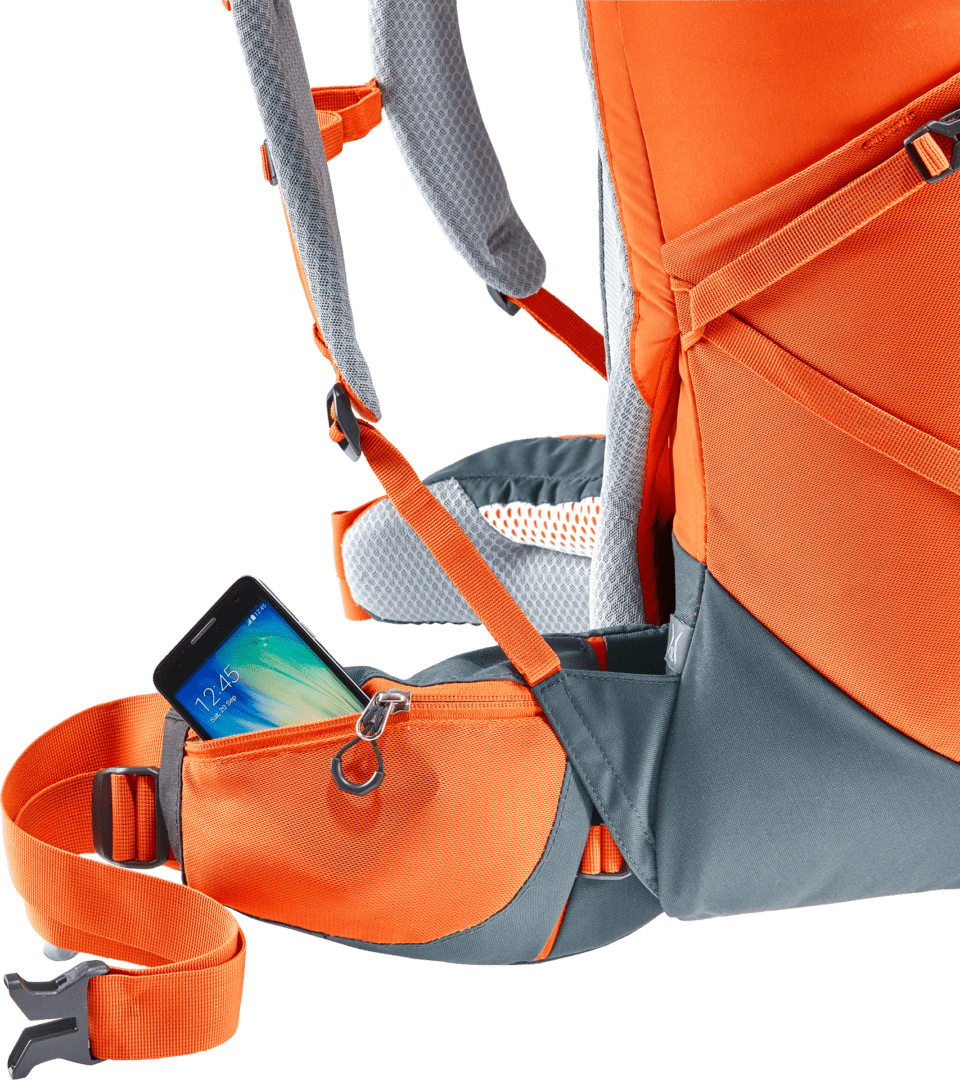 Mochila Aircontact Core 35 + 10 SL paprika-graphite - DEUTER