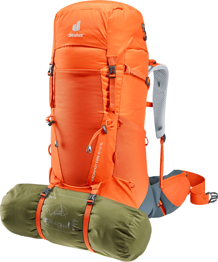 Mochila Aircontact Core 35 + 10 SL paprika-graphite - DEUTER