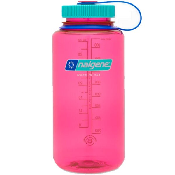 Botella Reutilizable Boca Ancha 1000ml (Sustain Electric Magenta) - NALGENE
