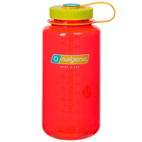 Botella Reutilizable Boca Ancha 1000ml (Sustain Pomegranate) - NALGENE