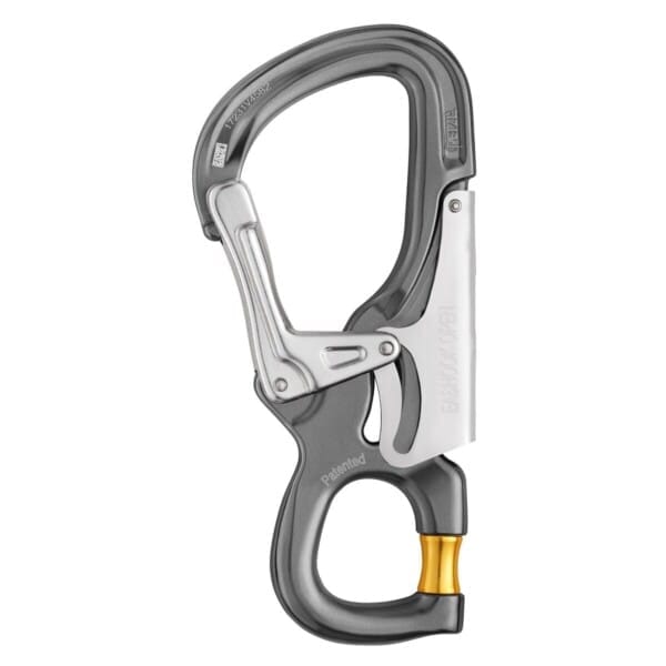 Mosquetón Aluminio Asimetrico 2 Tiempos 25kN EASHOOK Open - PETZL