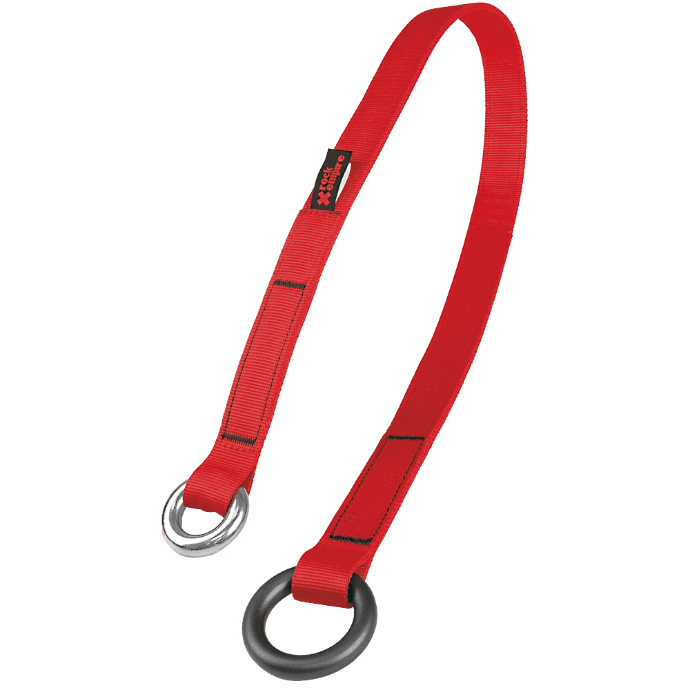Cinta de anclaje con argollas asimetricas DOUBLE DECKER 1mt 22kN - Rock Empire