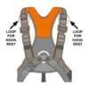Soporte HOOK REST para arneses industriales CT - CLIMBING TECHNOLOGY