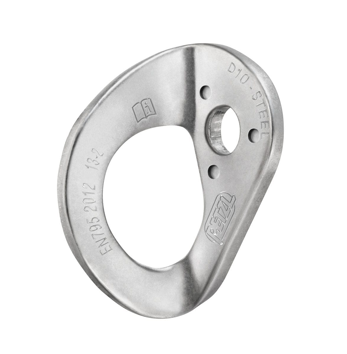 Chapa de Anclaje Coeur Steel Acero 10 mm - Petzl