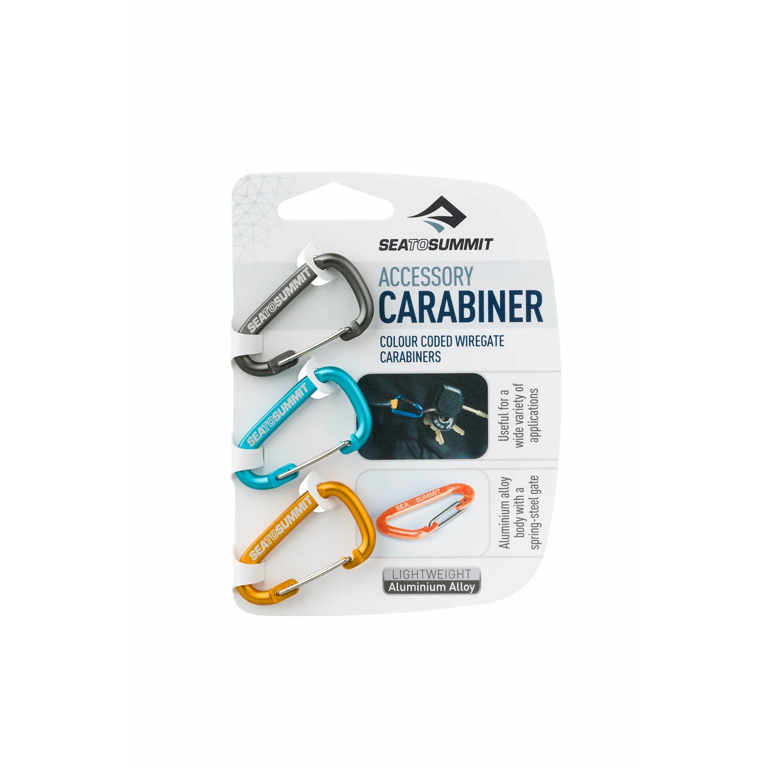 Accesorio SET de 3 mosquetones - Sea to Summit