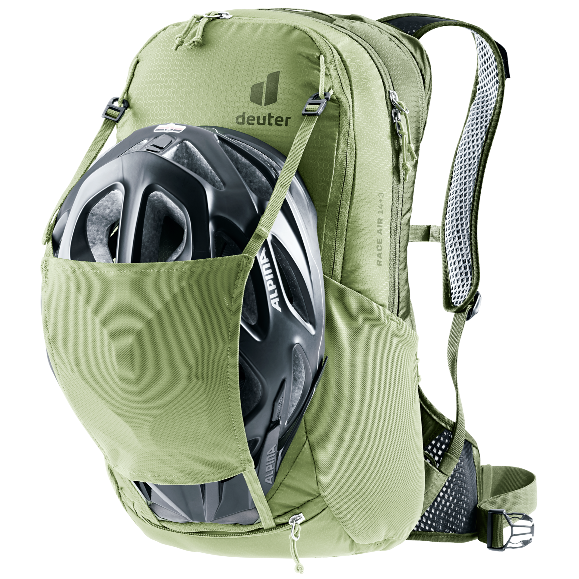 Mochila Race Air 14+3 mineral-grove - Deuter - Imagen 8
