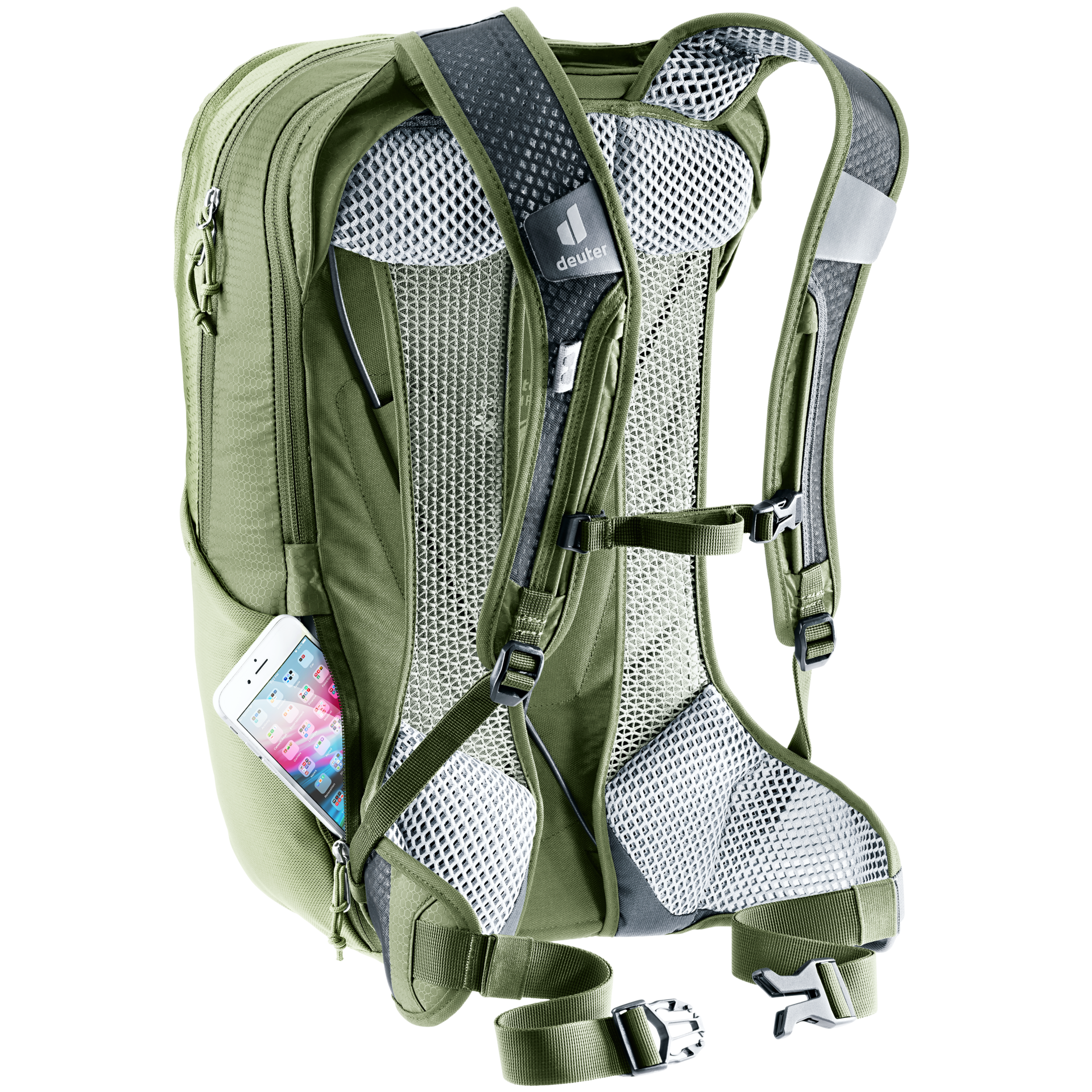 Mochila Race Air 14+3 mineral-grove - Deuter - Imagen 4