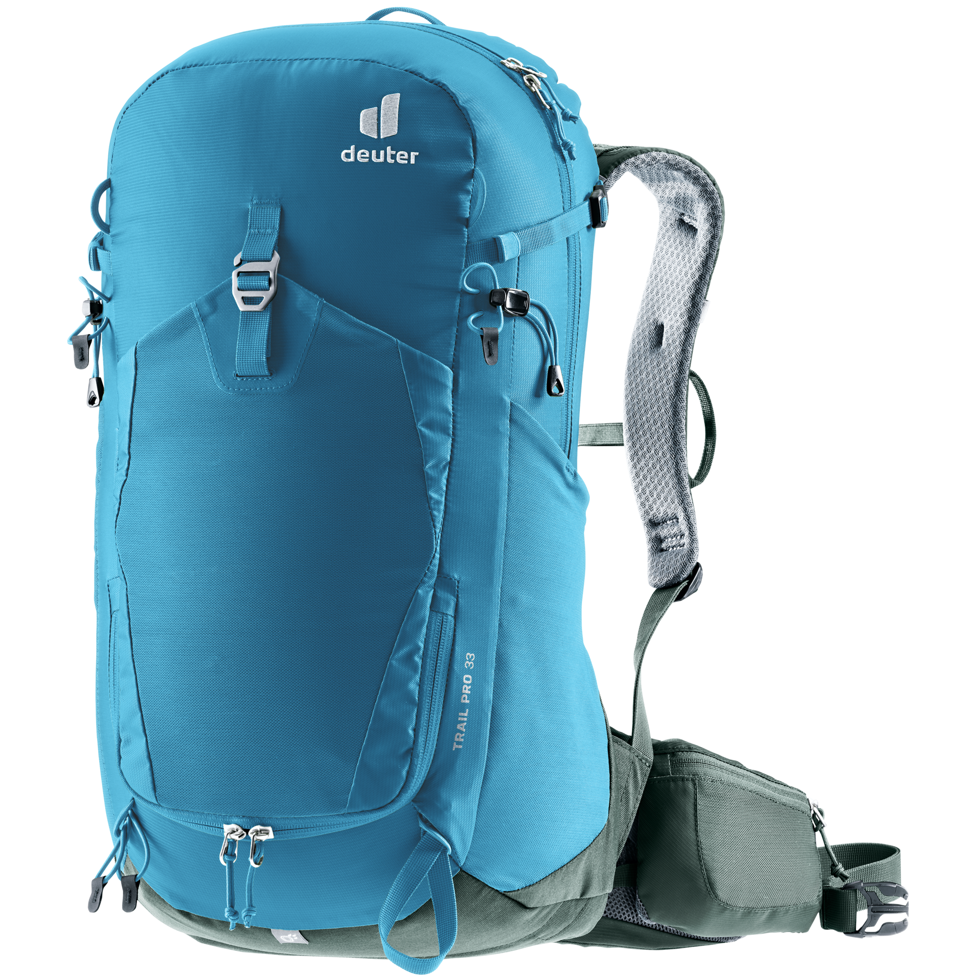 Mochila Trail Pro 33 wave-ivy DEUTER