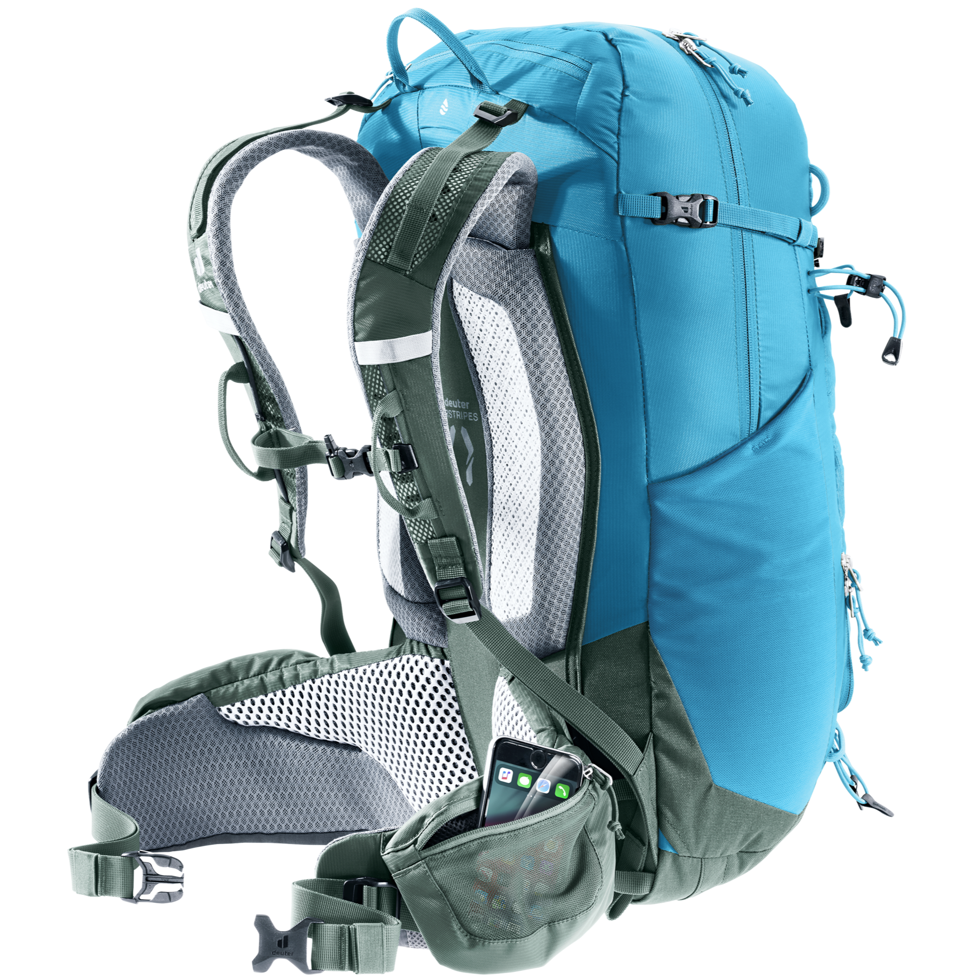 Mochila Trail Pro 33 wave-ivy DEUTER - Imagen 10