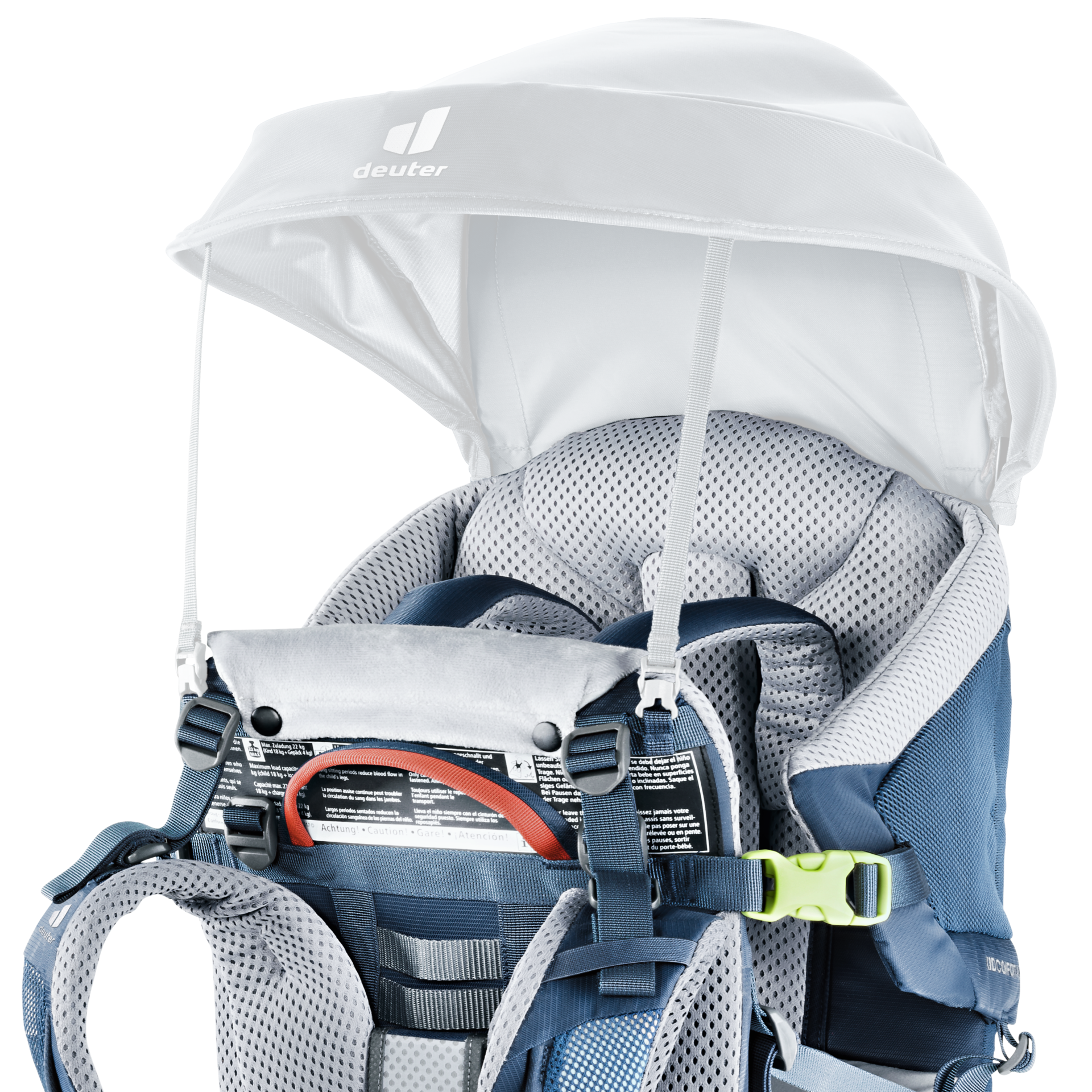 Porta bebe Kid Comfort Active Midnight + TECHO - Deuter - Imagen 8