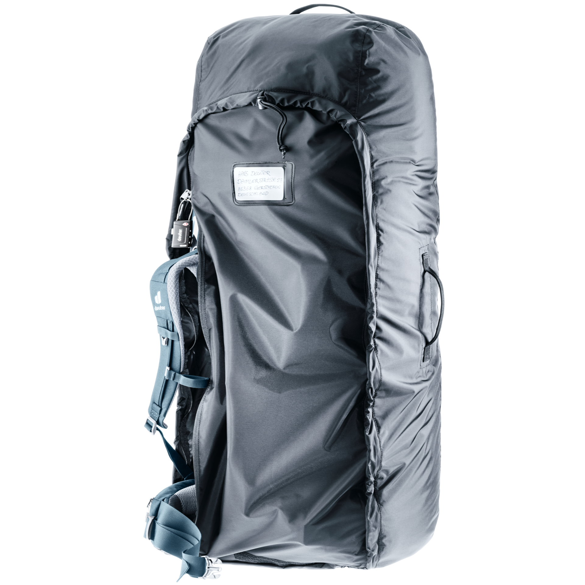 Cubre mochila Transport Cover 90 black - DEUTER - Imagen 4