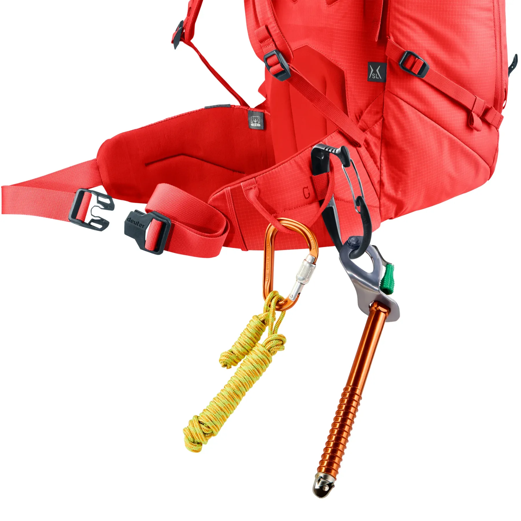 Mochila Guide 32 + 6 SL poppy-crimson DEUTER - Imagen 10