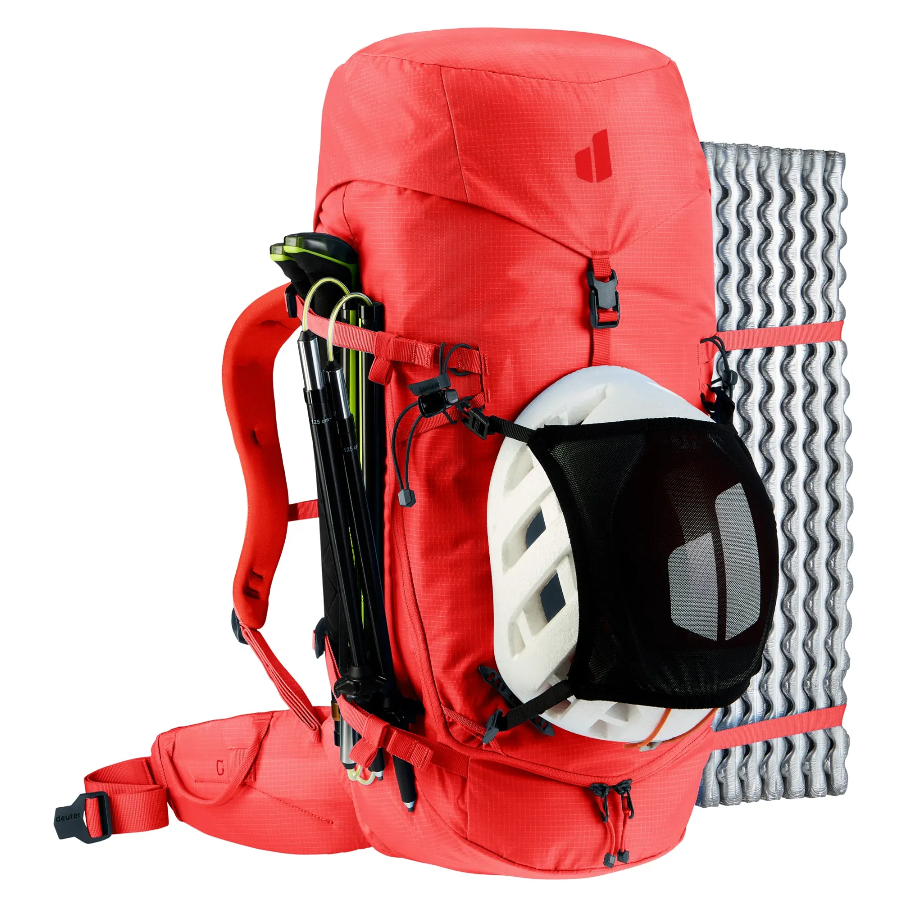 Mochila Guide 32 + 6 SL poppy-crimson DEUTER - Imagen 11