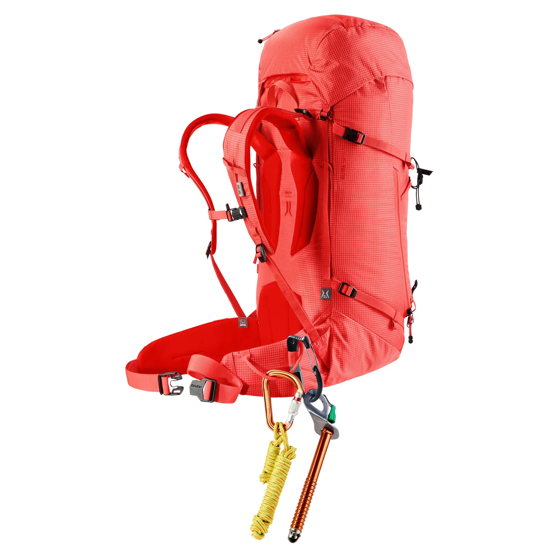 Mochila Guide 42 + 6 SL poppy-crimson DEUTER - Imagen 11
