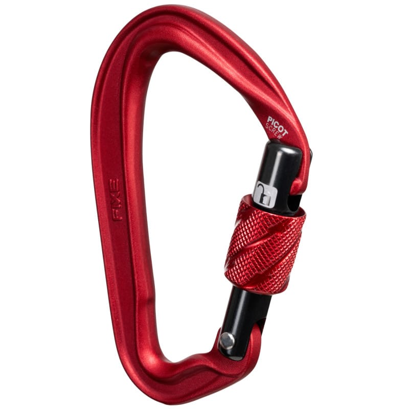 Mosquetón Aluminio Tipo B Rosca 22kN Picot Screw - Fixe - Imagen 2