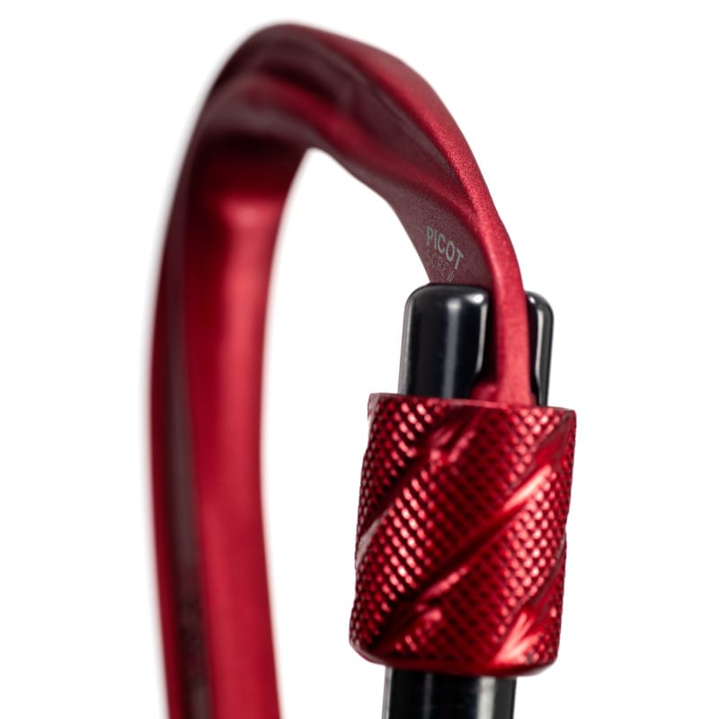 Mosquetón Aluminio Tipo B Rosca 22kN Picot Screw - Fixe - Imagen 9