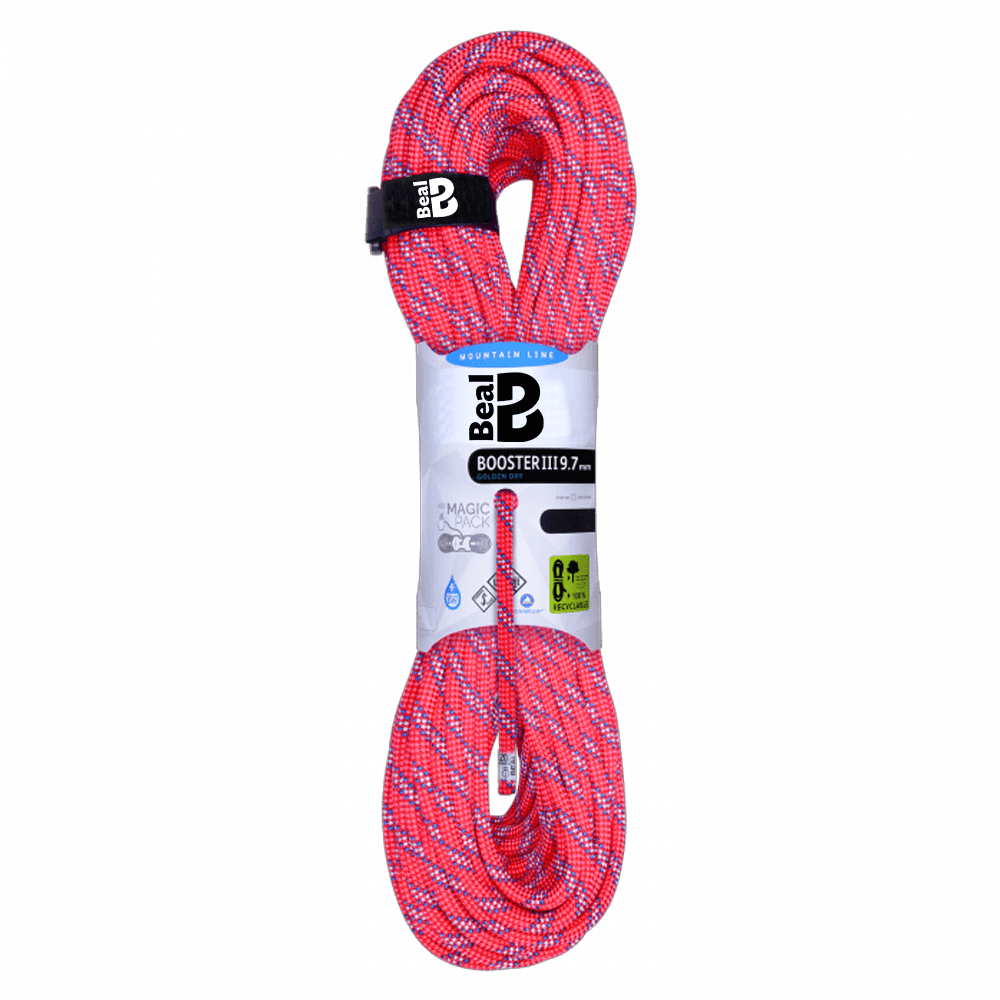 Cuerda Dinámica BOOSTER III 9.7 mm x 60m Golden Dry Orange - Beal