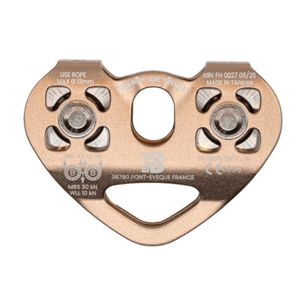 Polea Doble Transf' Air Twin B 30kN - BEAL