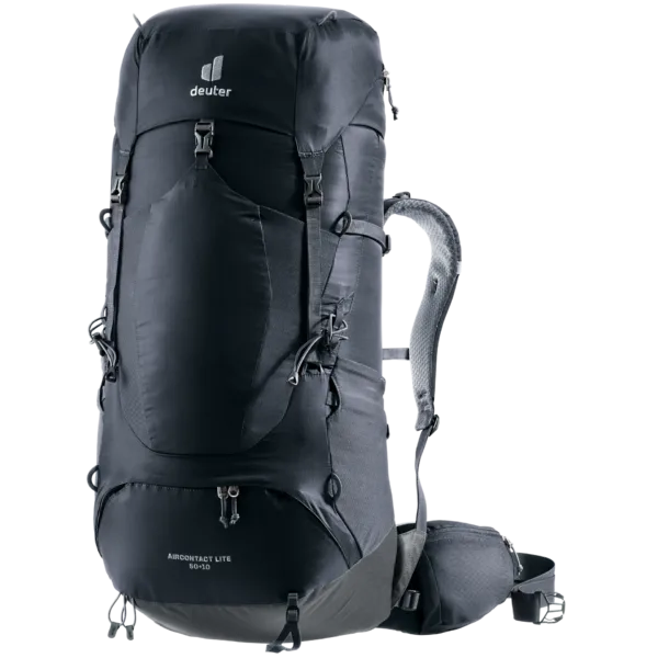 Mochila Aircontact Lite 50 + 10 black-graphite DEUTER