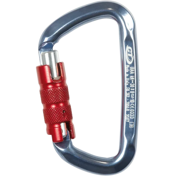 Mosquetón Aluminio Tipo D 3T 30kN D SHAPE TG - Climbing Technology