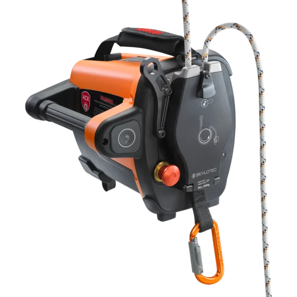 ASCENDEDOR ELECTRICO ACTSAFE ACX POWER KIT (ascendedor acx power, control remoto, 2 baterias, cargador, manual, maleta)  - SKYLOTEC