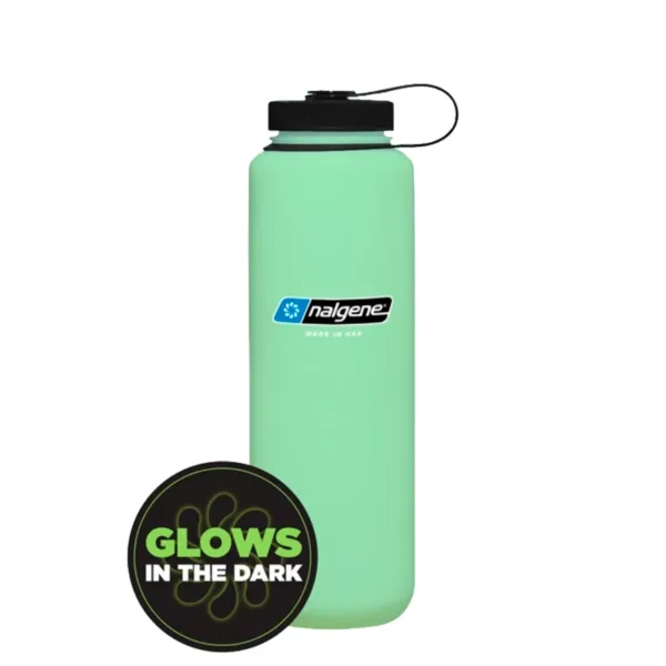 Botella Reutilizable Boca Ancha 1400ml (Glow Green) - NALGENE