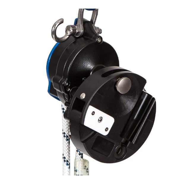 Autorescatador / Descendedor con volante para rescate MRG9 2P Hub Typ A con cuerda 140 mts - MITTELMANN - Imagen 10