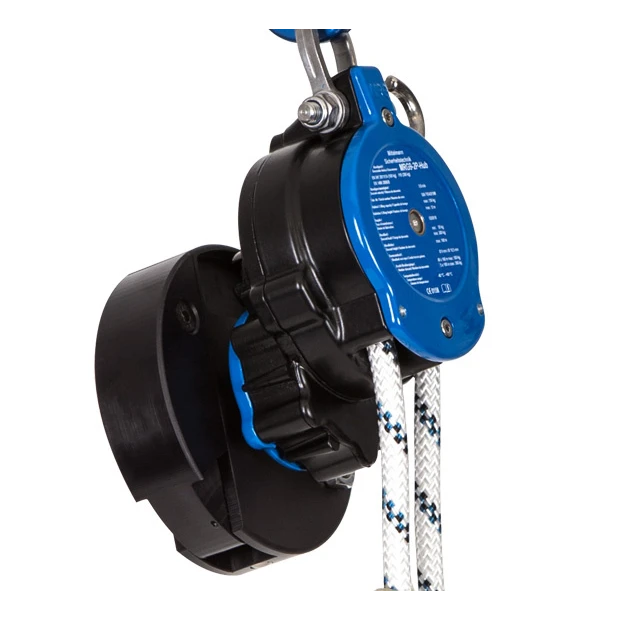 Autorescatador / Descendedor con volante para rescate MRG9 2P Hub Typ A con cuerda 140 mts - MITTELMANN - Imagen 6