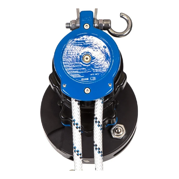 Autorescatador / Descendedor con volante para rescate MRG9 2P Hub Typ A con cuerda 140 mts - MITTELMANN - Imagen 7