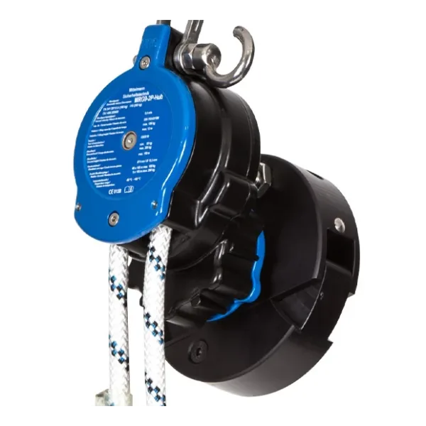 Autorescatador / Descendedor con volante para rescate MRG9 2P Hub Typ A con cuerda 140 mts - MITTELMANN