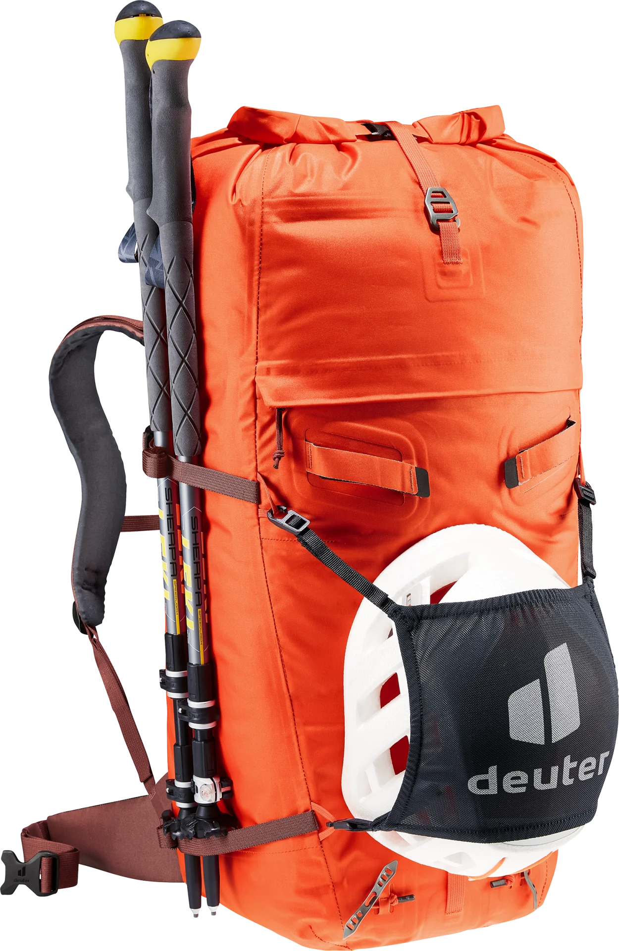 Mochila Durascent 42 + 10 SL papaya-redwood DEUTER - Imagen 8