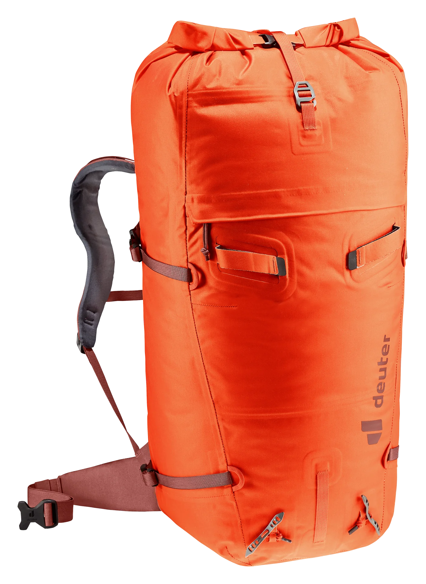 Mochila Durascent 42 + 10 SL papaya-redwood DEUTER - Imagen 9