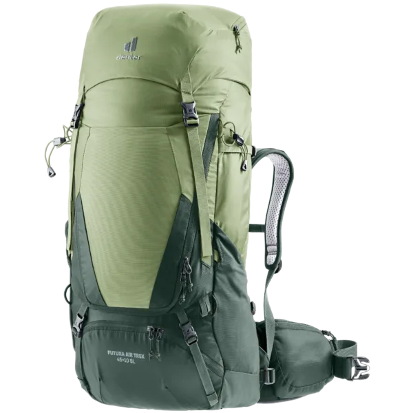Mochila Futura Air Trek 45 + 10 SL grove-ivy DEUTER