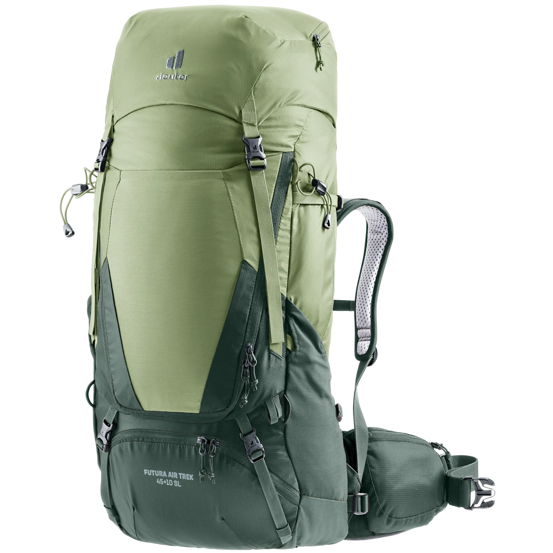 Mochila Futura Air Trek 45 + 10 SL grove-ivy DEUTER