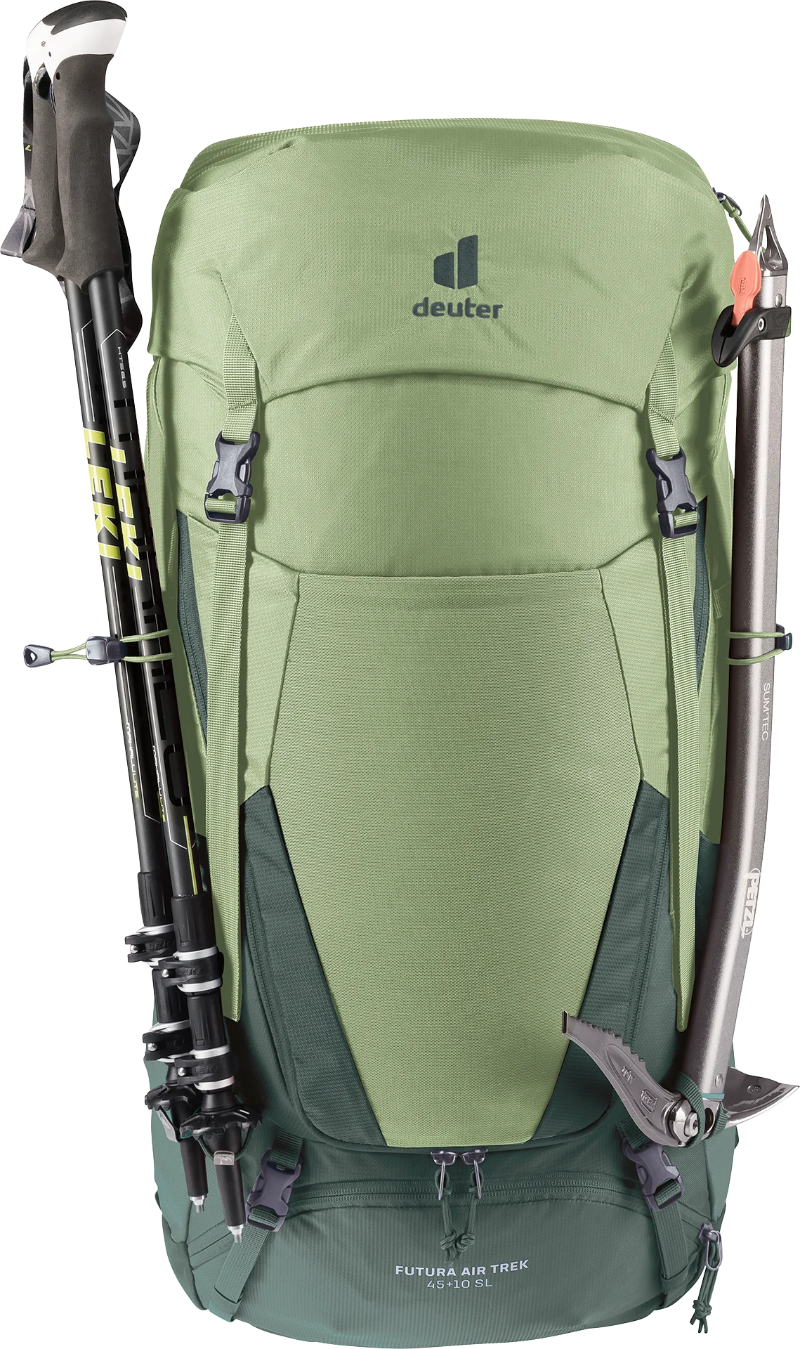 Mochila Futura Air Trek 45 + 10 SL grove-ivy DEUTER - Imagen 3