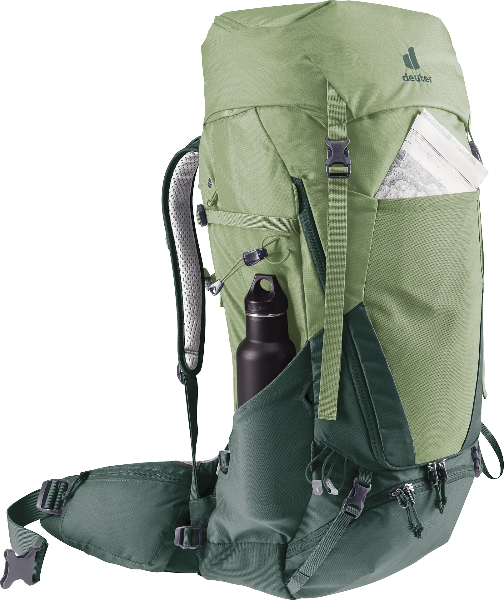 Mochila Futura Air Trek 45 + 10 SL grove-ivy DEUTER - Imagen 7