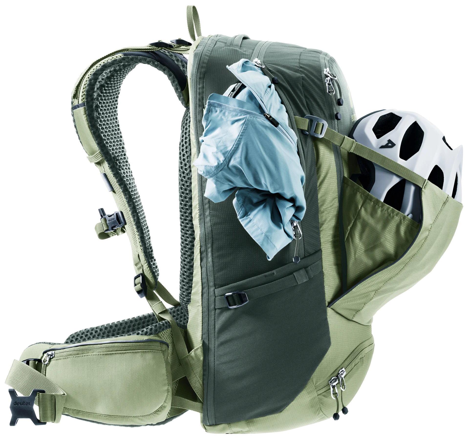 Mochila Trans Alpine Pro 28 grove-ivy DEUTER - Imagen 11